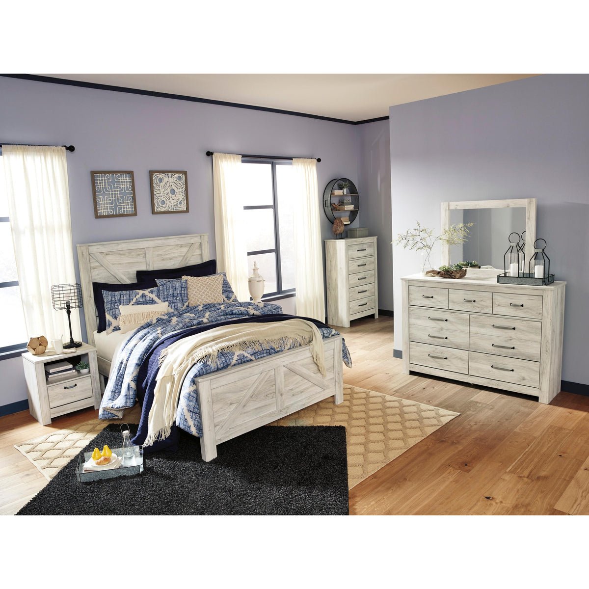  Signature Design by Ashley Bellaby Queen Panel Bed B331-157/B331-154/B331-196 IMAGE 3
