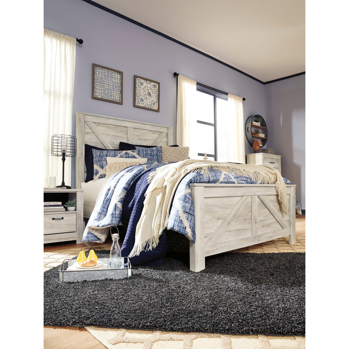  Signature Design by Ashley Bellaby Queen Panel Bed B331-157/B331-154/B331-196 IMAGE 4