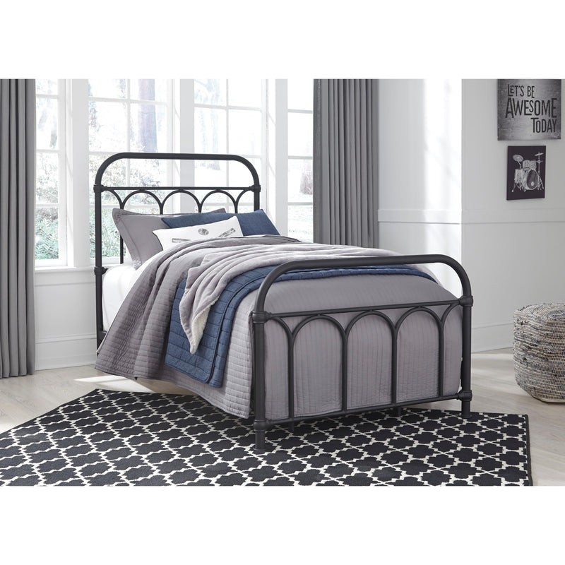 Signature Design by Ashley Nashburg Twin Metal Bed B280-671 IMAGE 5