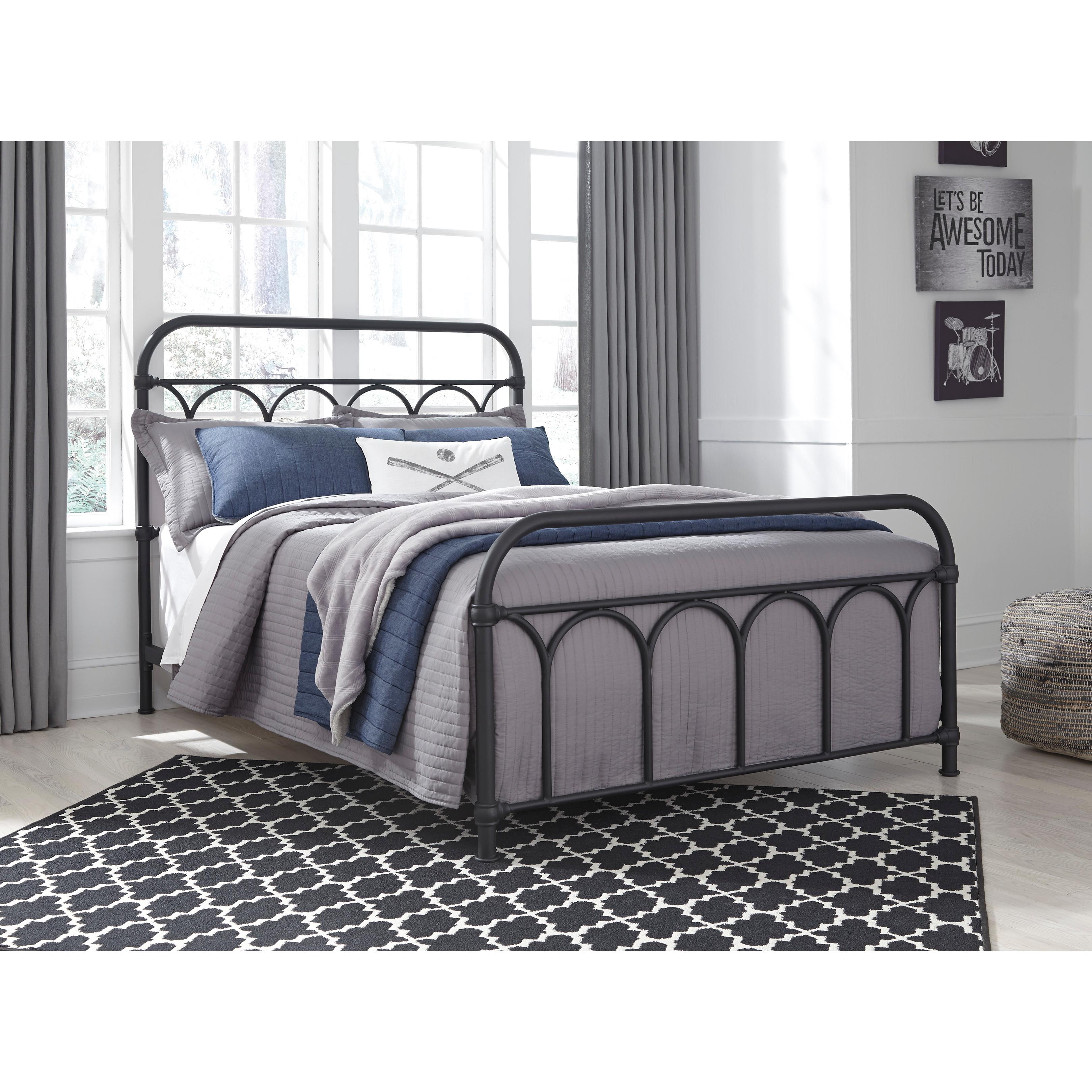 Signature Design by Ashley Nashburg Full Metal Bed B280-672