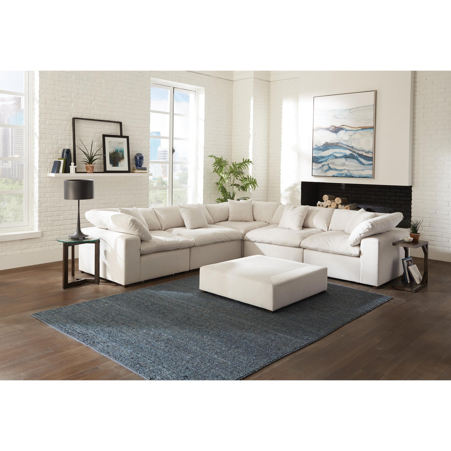  Jackson Furniture Posh Fabric 5 pc Sectional 4445-59 1729-11|4445-31 1729-11|4445-59 1729-11|4445-31 1729-11|4445-59 1729-11 IMAGE 1