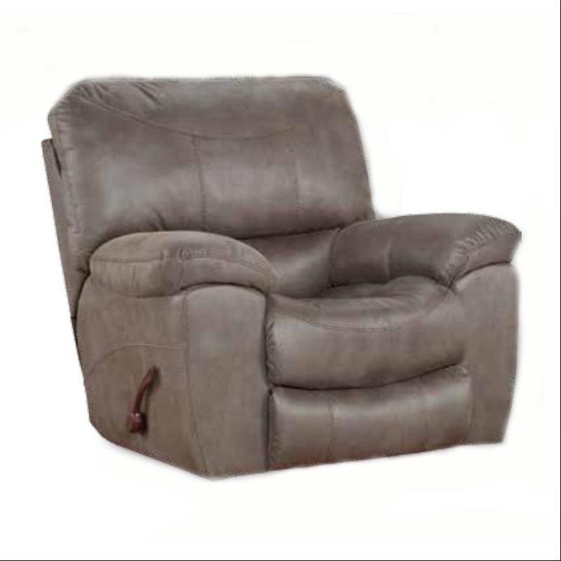  Catnapper Trent Power Fabric and Leather Look Recliner with Wall Recline 61920-4 1153-18 IMAGE 1
