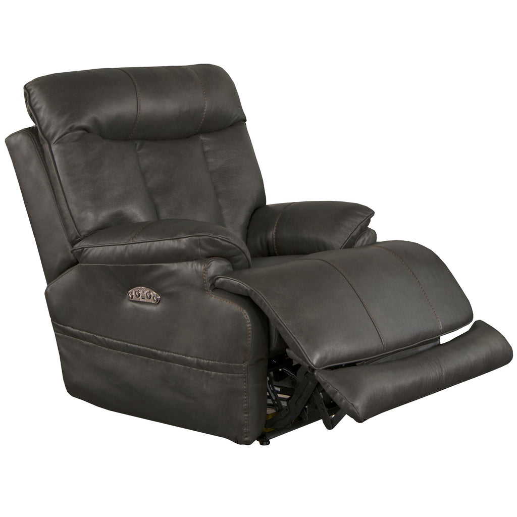 Catnapper Naples Power Leather Match Recliner with Wall Recline 764567-7 1283-28/3083-28 IMAGE 1
