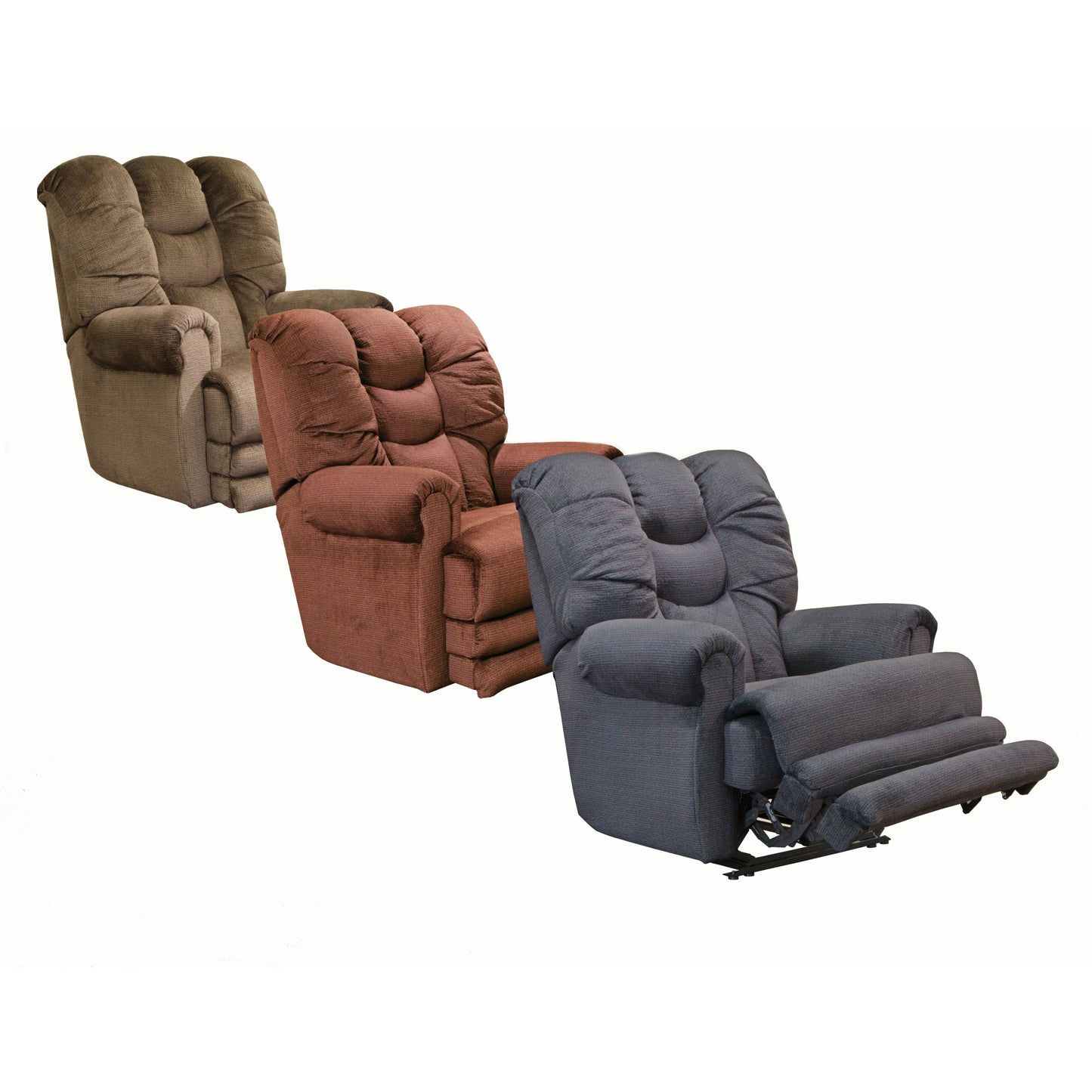  Catnapper Malone Fabric Recliner with Wall Recline 4257-7 2008-34 IMAGE 2