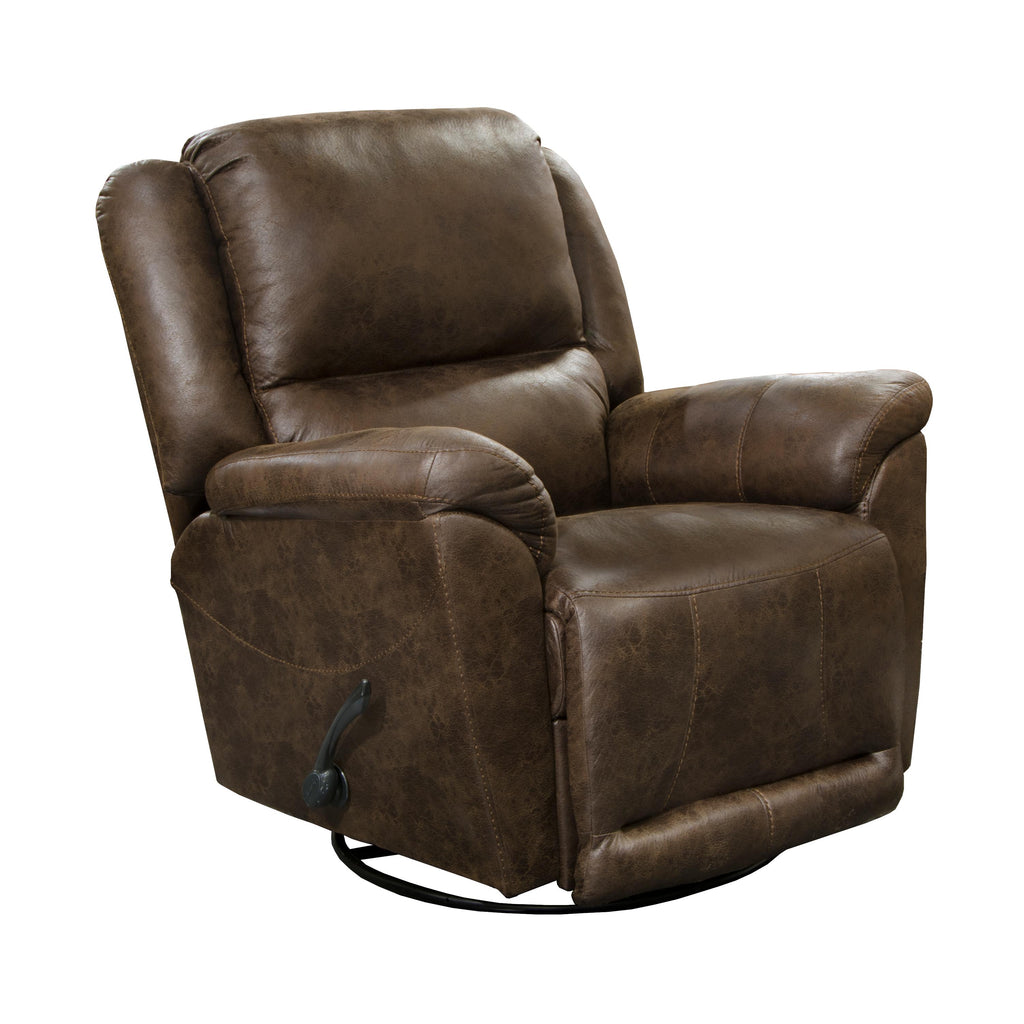 Catnapper Cole Swivel Glider Fabric Recliner 4566-5 1406-59 IMAGE 1