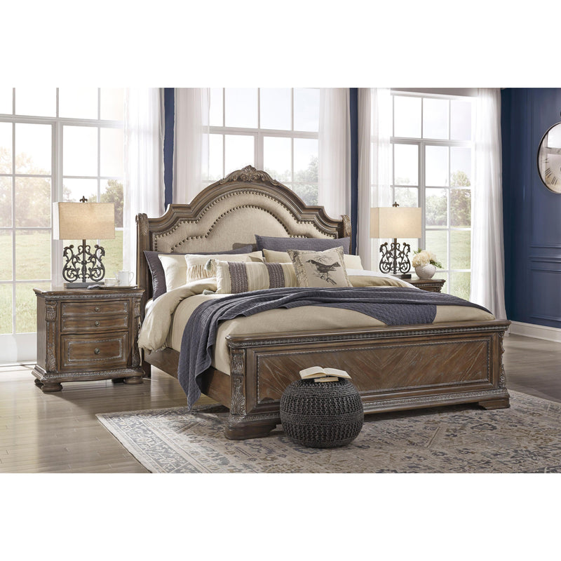 Signature Design by Ashley Charmond California King Upholstered Sleigh Bed B803-58/B803-56/B803-94 IMAGE 2