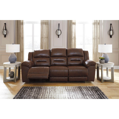  Signature Design by Ashley Stoneland Power Reclining Leather Look Sofa 3990487 IMAGE 4
