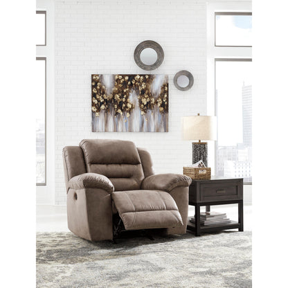  Signature Design by Ashley Stoneland Power Rocker Leather Look Recliner 3990598 IMAGE 6
