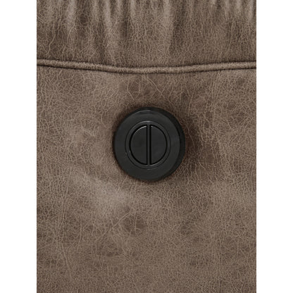  Signature Design by Ashley Stoneland Power Reclining Leather Look Loveseat with Console 3990596 IMAGE 5