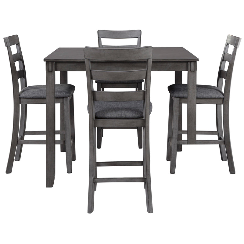 Signature Design by Ashley Bridson 5 pc Counter Height Dinette D383-223 IMAGE 2