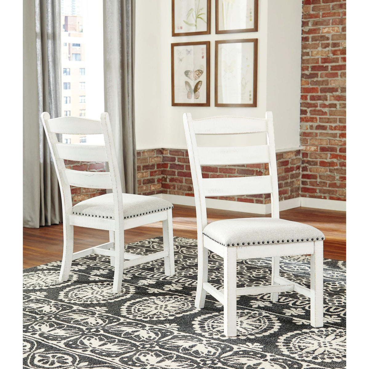  Signature Design by Ashley Valebeck Dining Chair D546-01 IMAGE 2