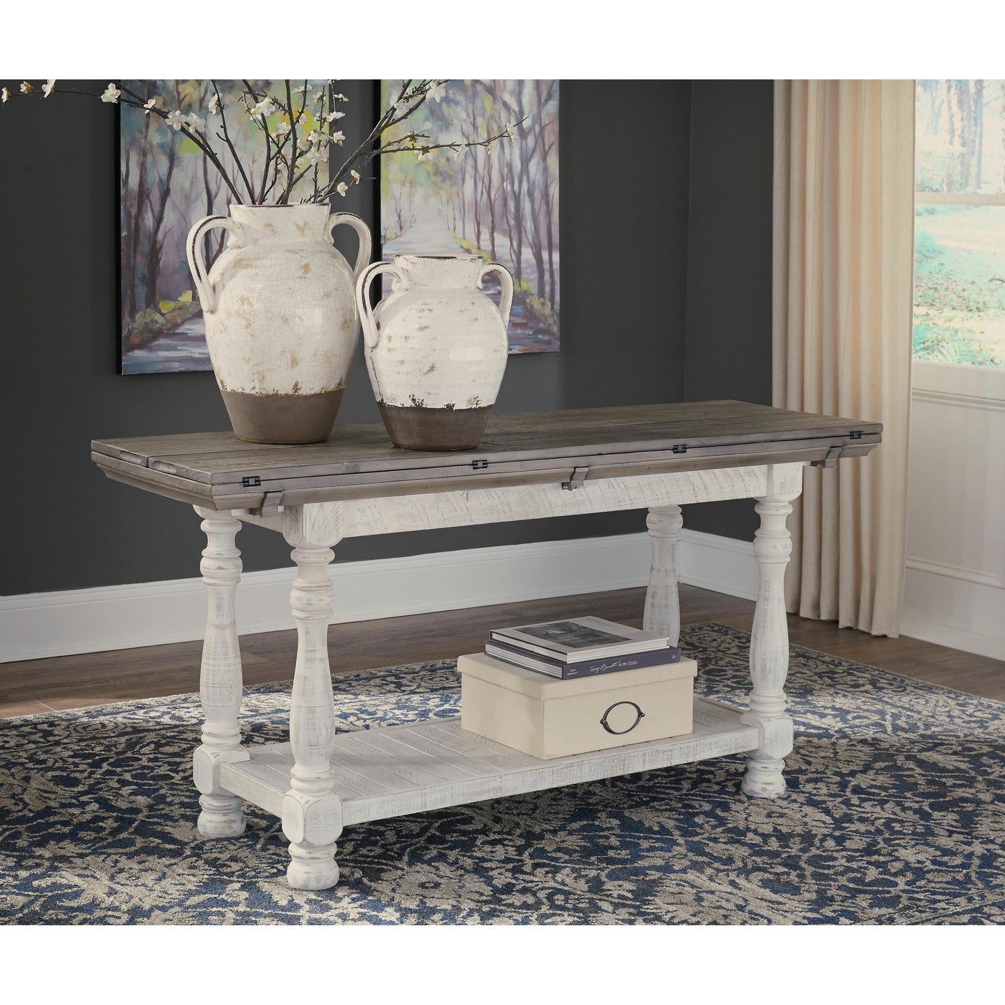  Signature Design by Ashley Havalance Sofa Table T814-4 IMAGE 6