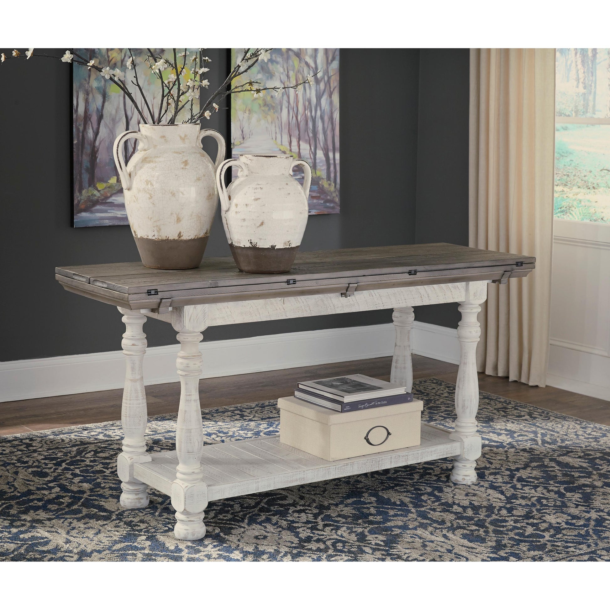  Signature Design by Ashley Havalance Sofa Table T814-4 IMAGE 6