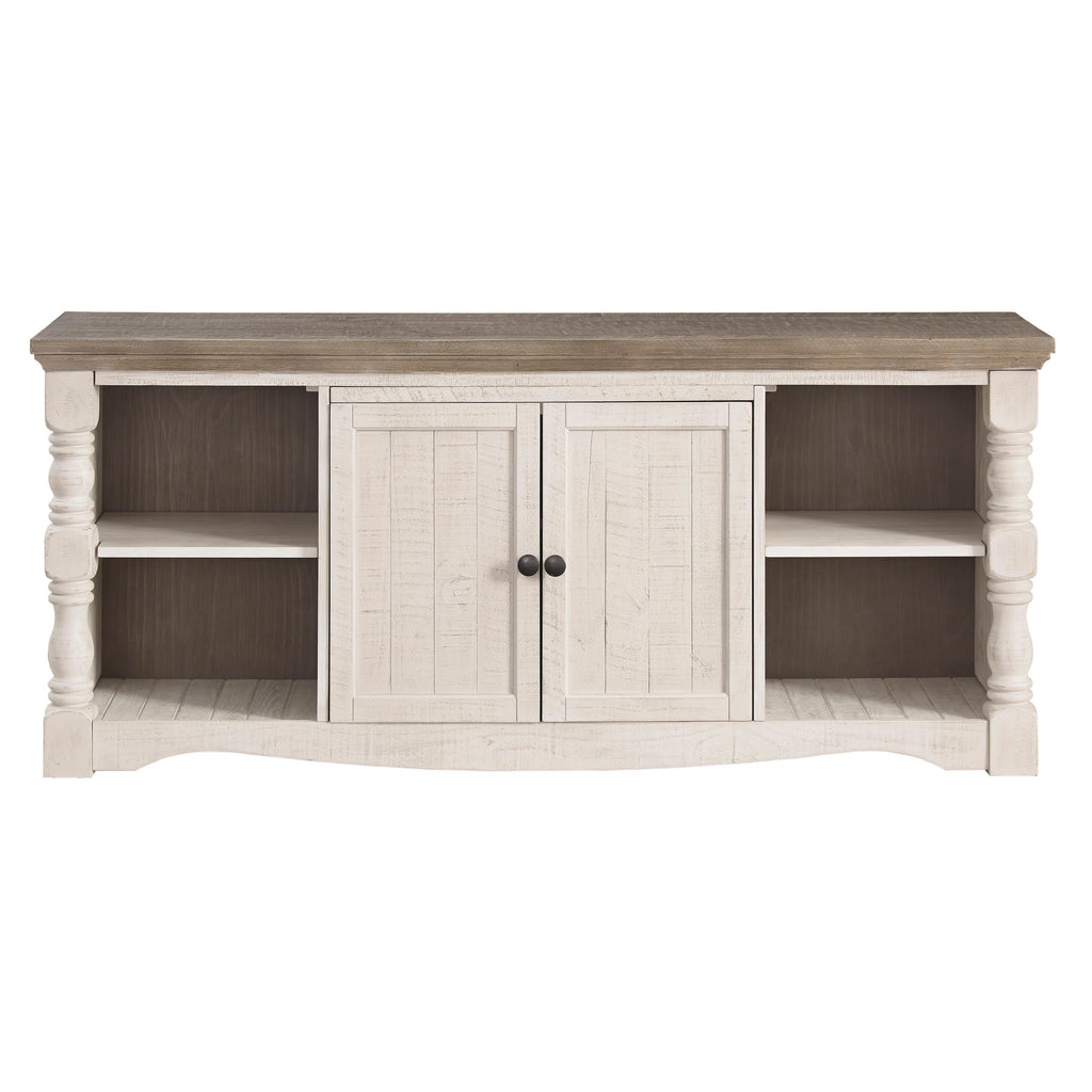  Signature Design by Ashley Havalance TV Stand with Cable Management W814-30 IMAGE 1