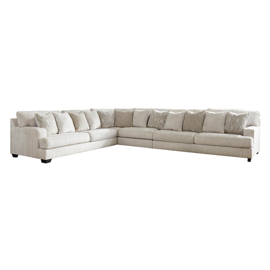  Signature Design by Ashley Rawcliffe Fabric 4 pc Sectional 1960466/1960477/1960446/1960467 IMAGE 1