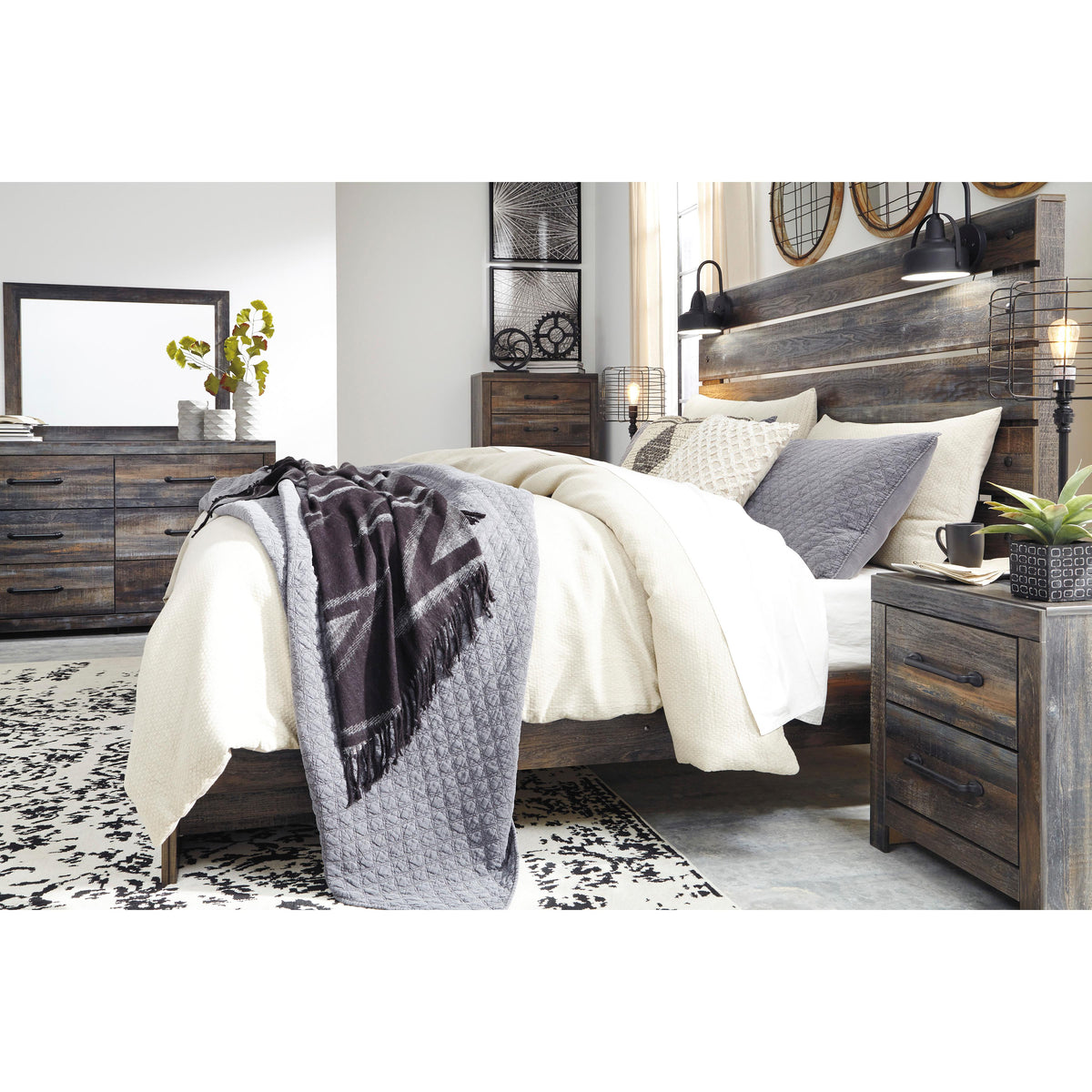  Signature Design by Ashley Drystan King Panel Bed with Storage B211-58/B211-56S/B211-97 IMAGE 6
