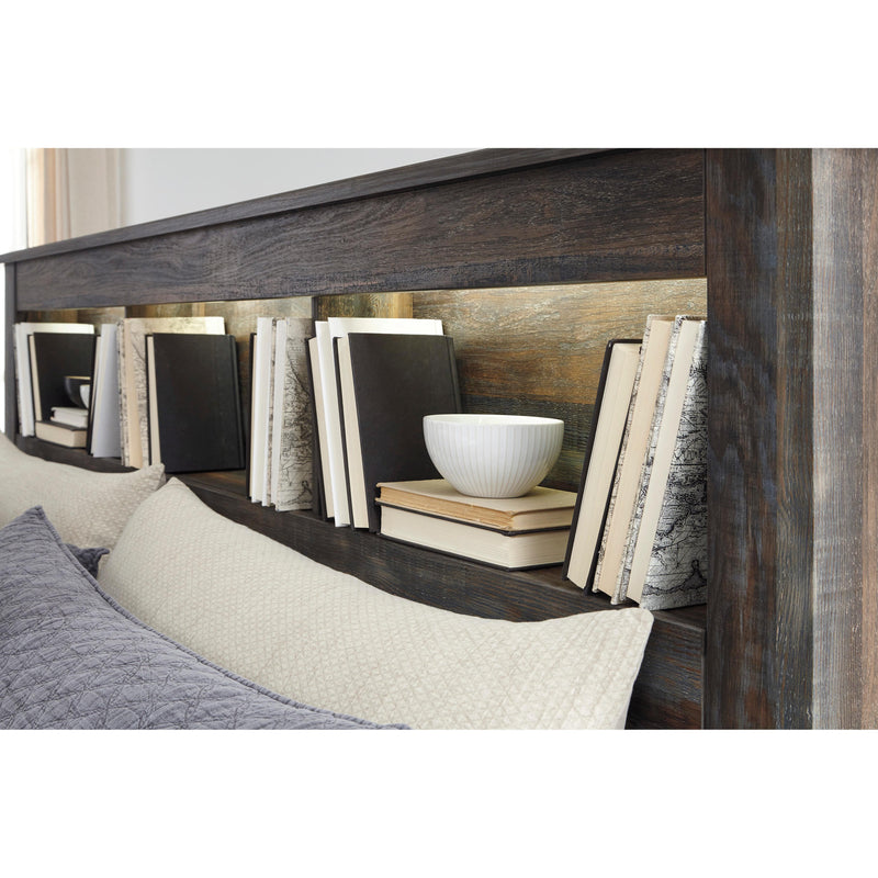 Signature Design by Ashley Drystan Queen Bookcase Bed with Storage B211-65/B211-54/B211-160/B100-13 IMAGE 4