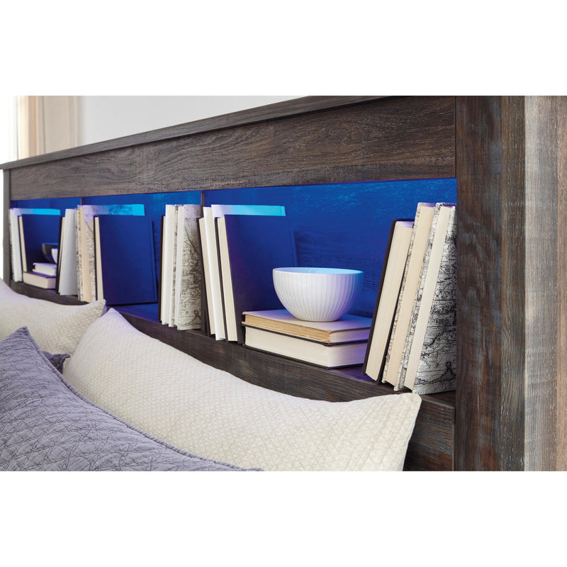 Signature Design by Ashley Drystan King Bookcase Bed with Storage B211-69/B211-56/B211-160/B100-14 IMAGE 3