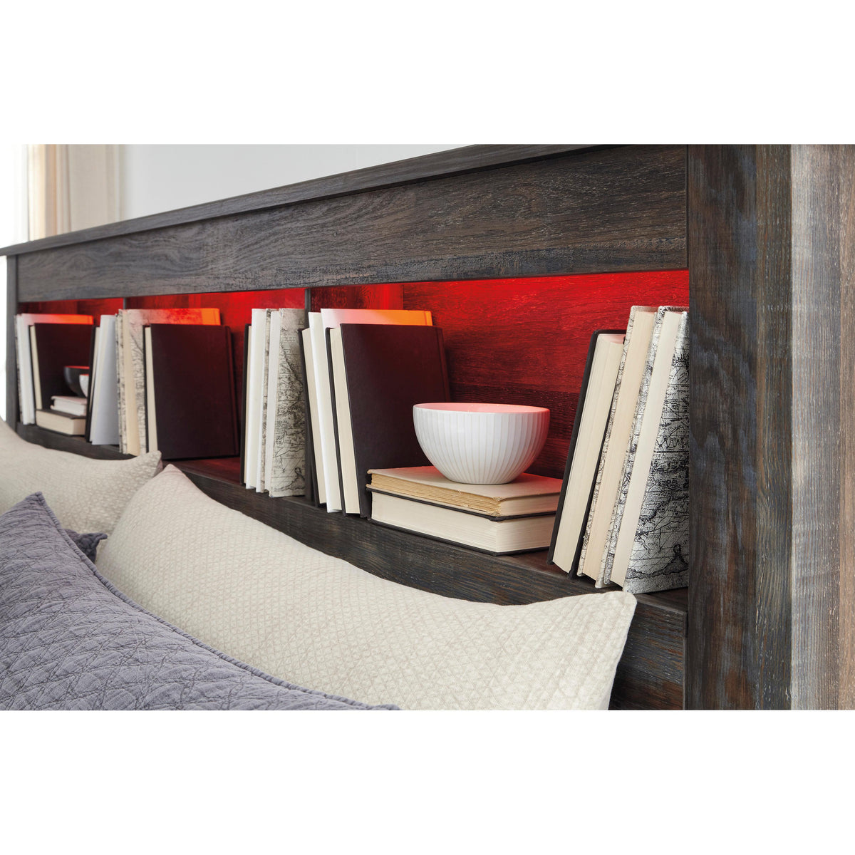  Signature Design by Ashley Drystan Queen Bookcase Bed with Storage B211-65/B211-54/B211-60/B211-60/B100-13 IMAGE 5
