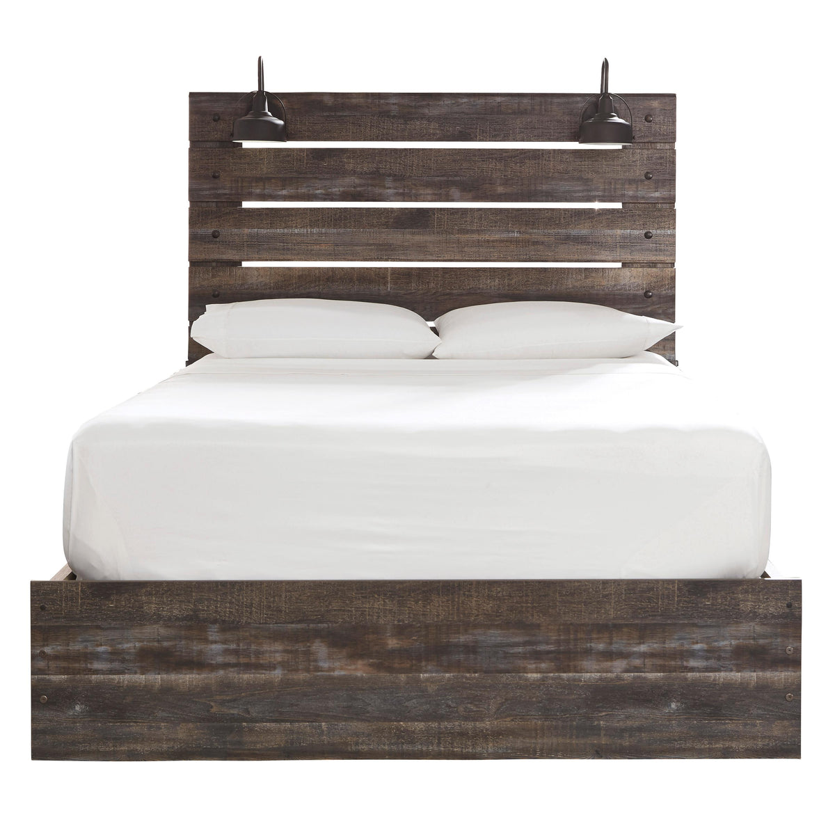  Signature Design by Ashley Drystan Queen Panel Bed with Storage B211-57/B211-54/B211-160/B100-13 IMAGE 2