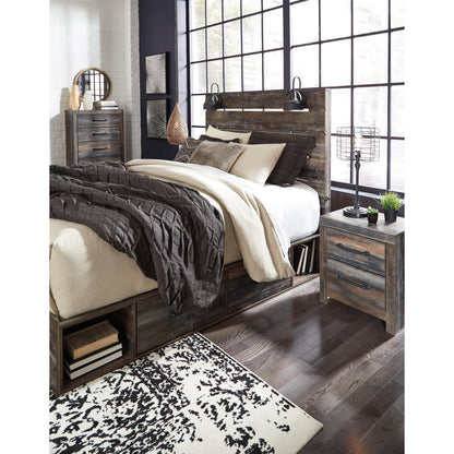  Signature Design by Ashley Drystan Queen Panel Bed with Storage B211-57/B211-54/B211-160/B100-13 IMAGE 4
