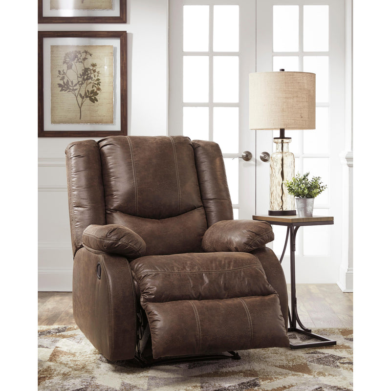 Signature Design by Ashley Bladewood Leather Look Recliner with Wall Recline 6030529 IMAGE 7