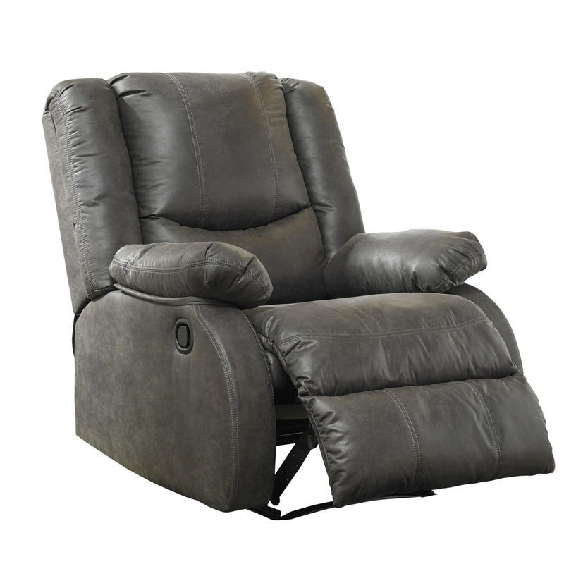 Signature Design by Ashley Bladewood Leather Look Recliner with Wall Recline 6030629 IMAGE 3