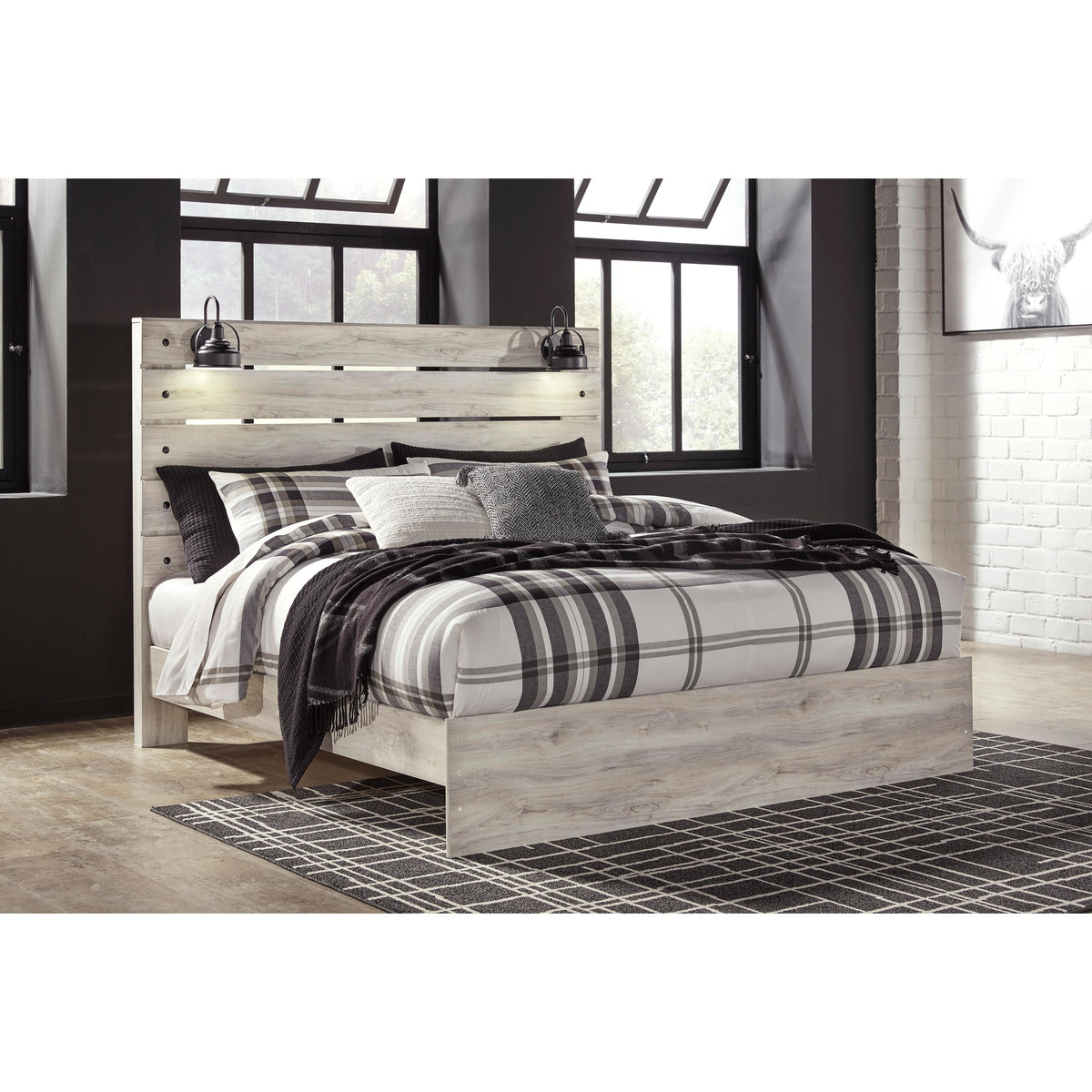  Signature Design by Ashley Cambeck King Panel Bed B192-58/B192-56/B192-97 IMAGE 5