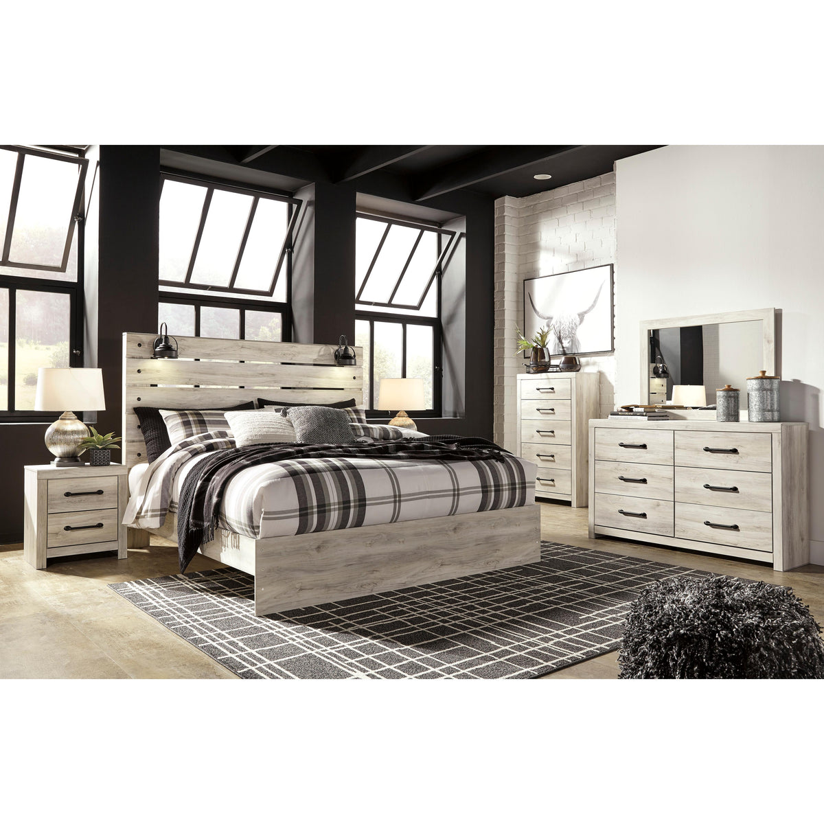  Signature Design by Ashley Cambeck King Panel Bed B192-58/B192-56/B192-97 IMAGE 7