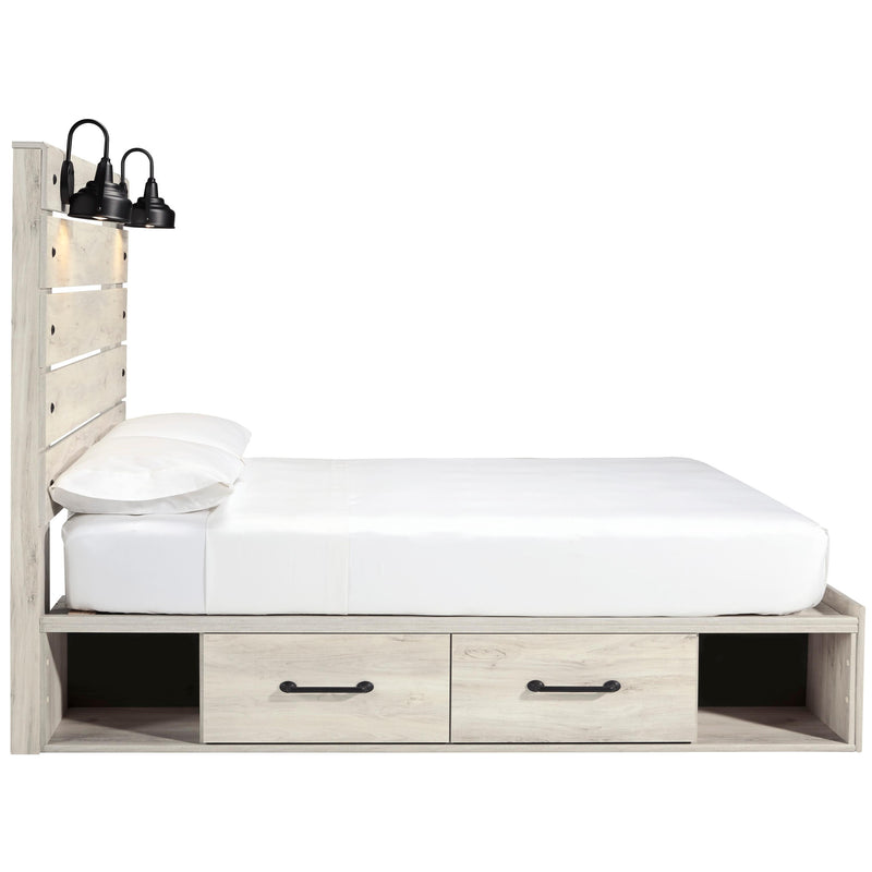 Signature Design by Ashley Cambeck Queen Panel Bed with Storage B192-57/B192-54/B192-60/B192-60/B100-13 IMAGE 4