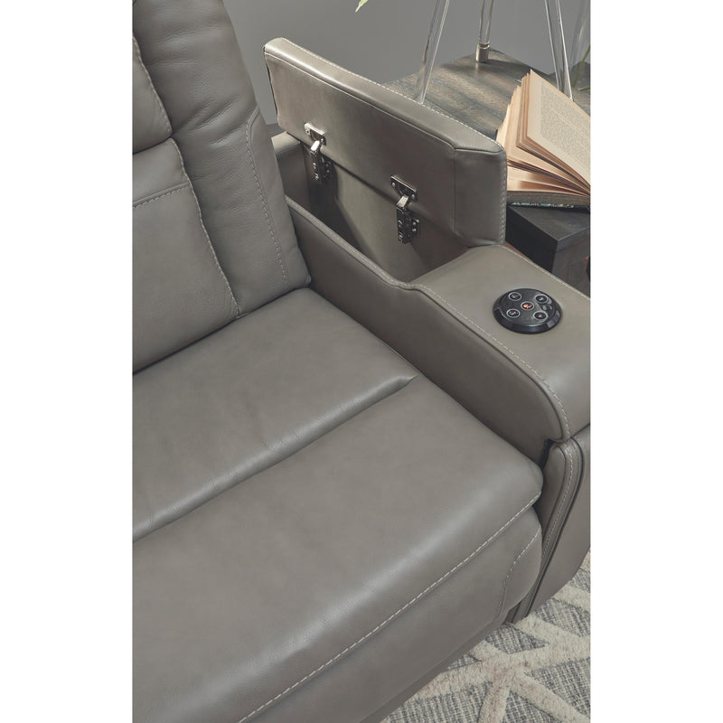 Signature Design by Ashley Boerna Power Leather Match Recliner 7360713 IMAGE 13