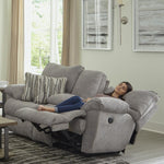 Catnapper Sadler Power Reclining Fabric Loveseat with Console 62419 1875-18/2154-38 IMAGE 2