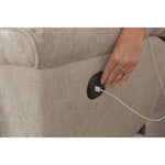 Catnapper Sadler Power Reclining Fabric Loveseat with Console 62419 1875-18/2154-38 IMAGE 4