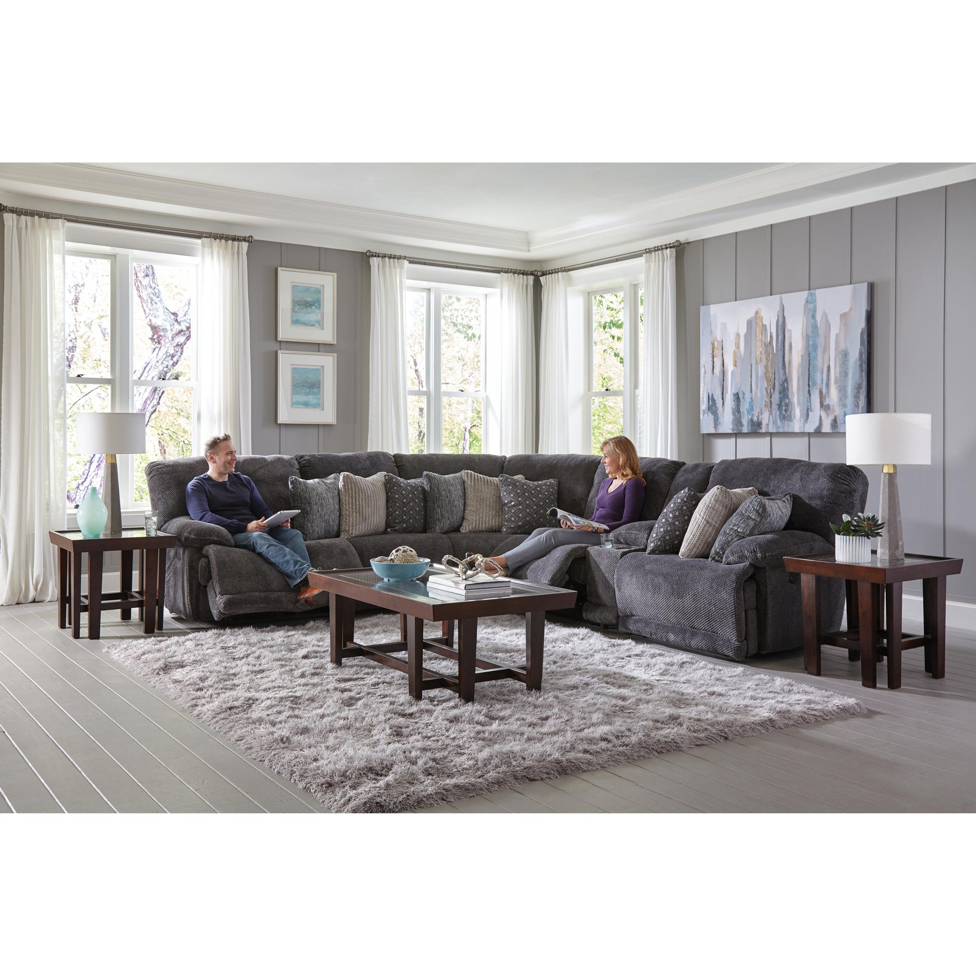  Catnapper Burbank Reclining Fabric 6 pc Sectional 2816 1806-58/2642-28|2815 1806-58/2640-48|2818 1806-58/2640-48|2815 1806-58/2640-48|2819 1806-58|2817 1806-58/2642-28 IMAGE 1