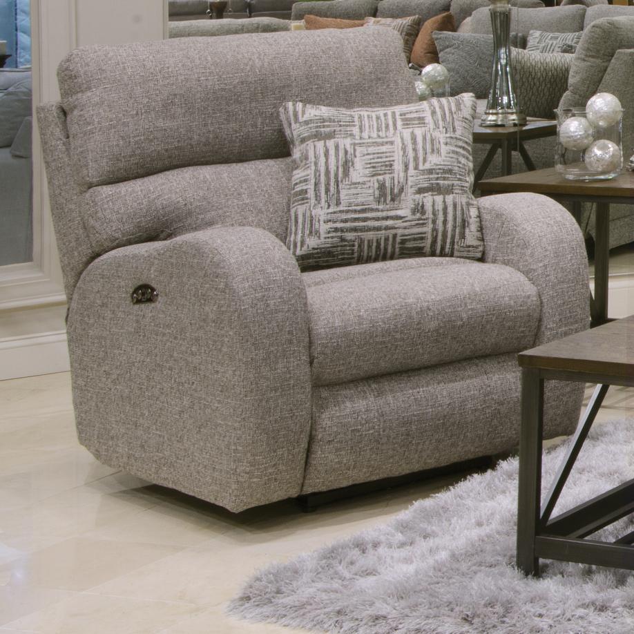  Catnapper Liam Power Fabric Recliner with Wall Recline 63900-7 2166-18/2167-43 IMAGE 1