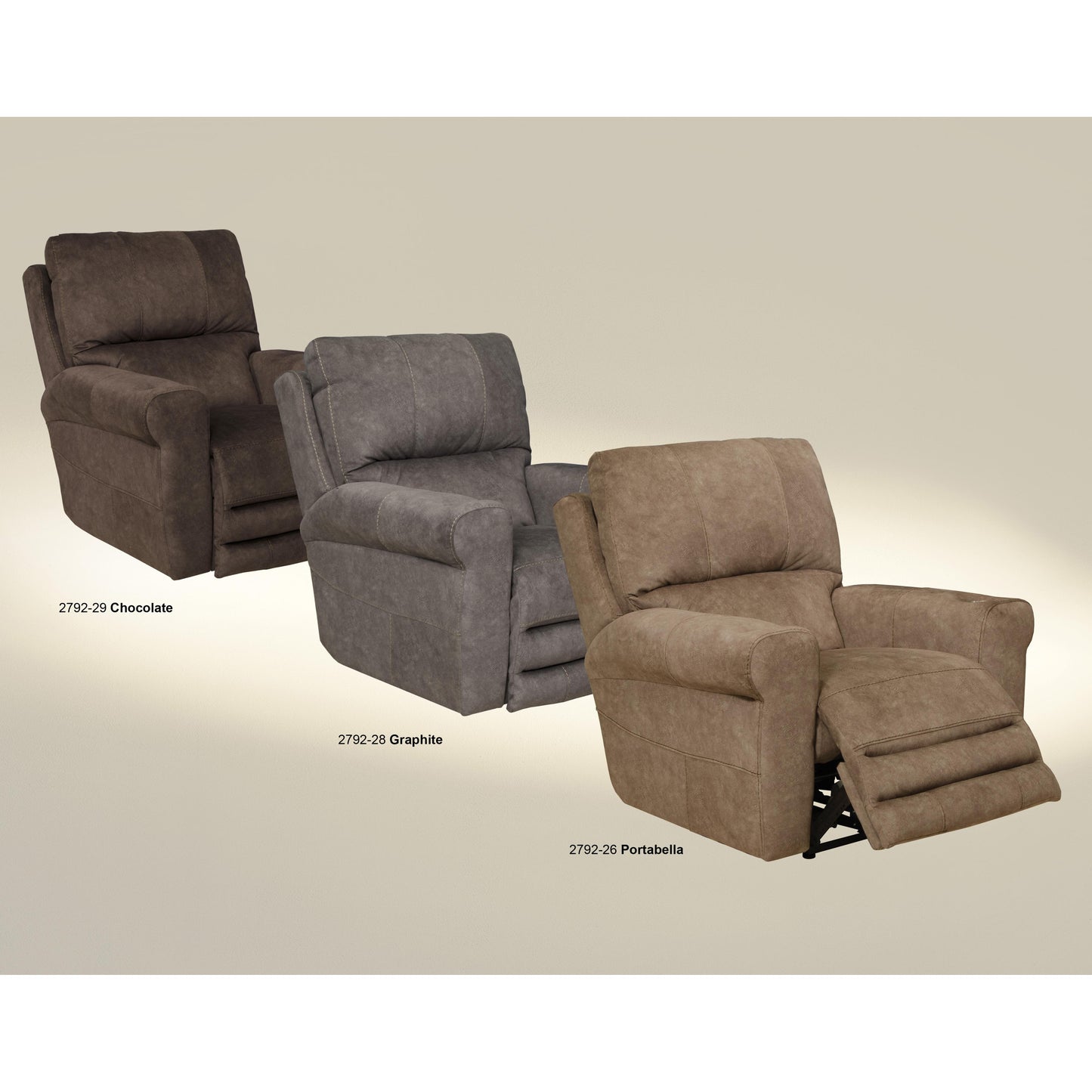  Catnapper Vance Power Fabric Recliner with Wall Recline 874786-7 1792-26/2792-26 IMAGE 2