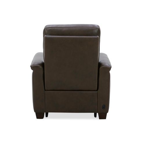 Crawford Recliner in Cacao Leather by Liberty Furniture