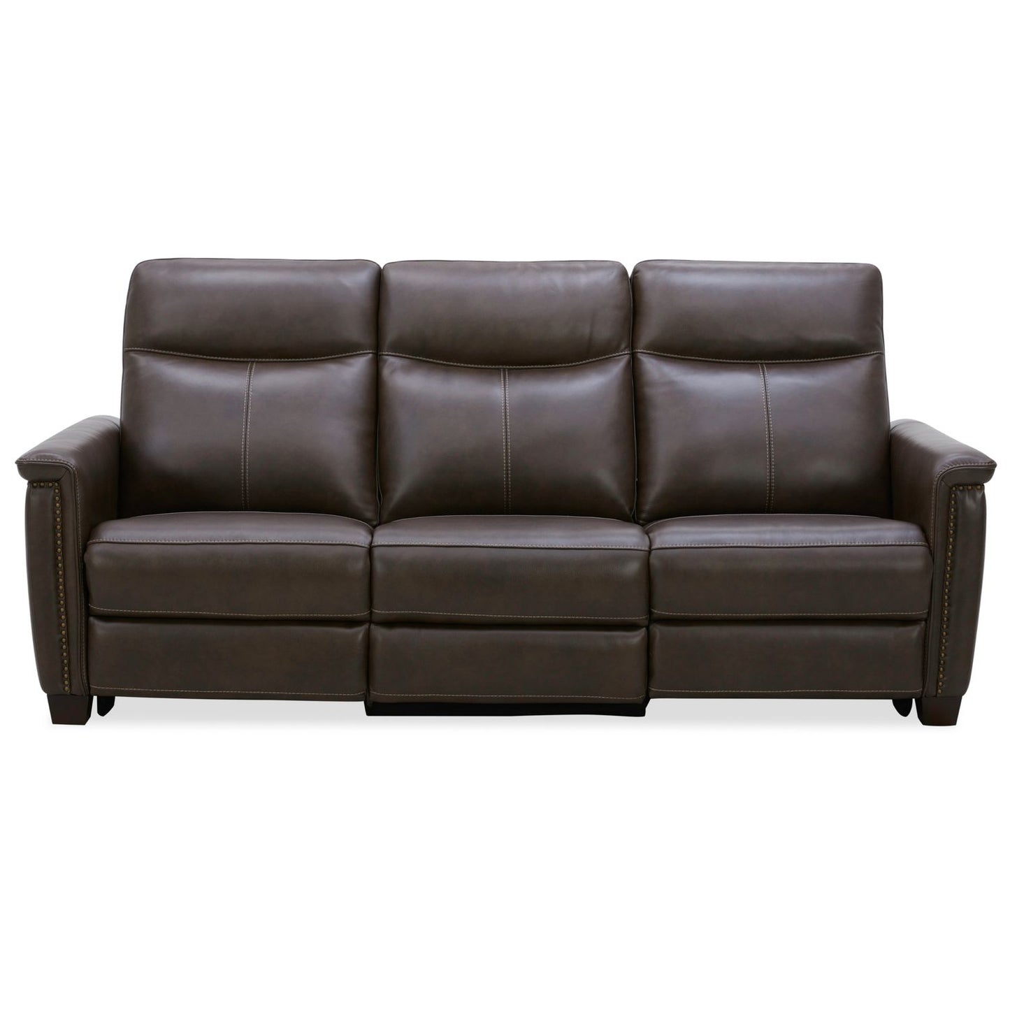 Crawford Sofa in Cacao Leather by Liberty Furniture