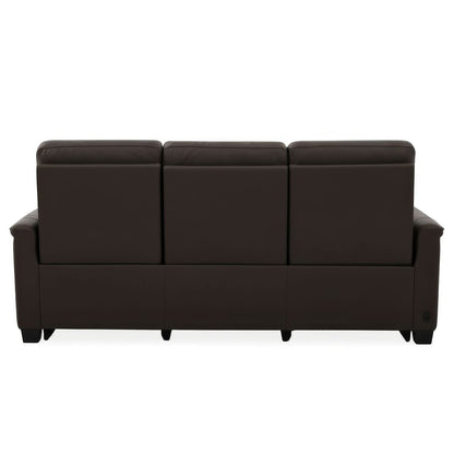 Crawford Sofa in Cacao Leather by Liberty Furniture