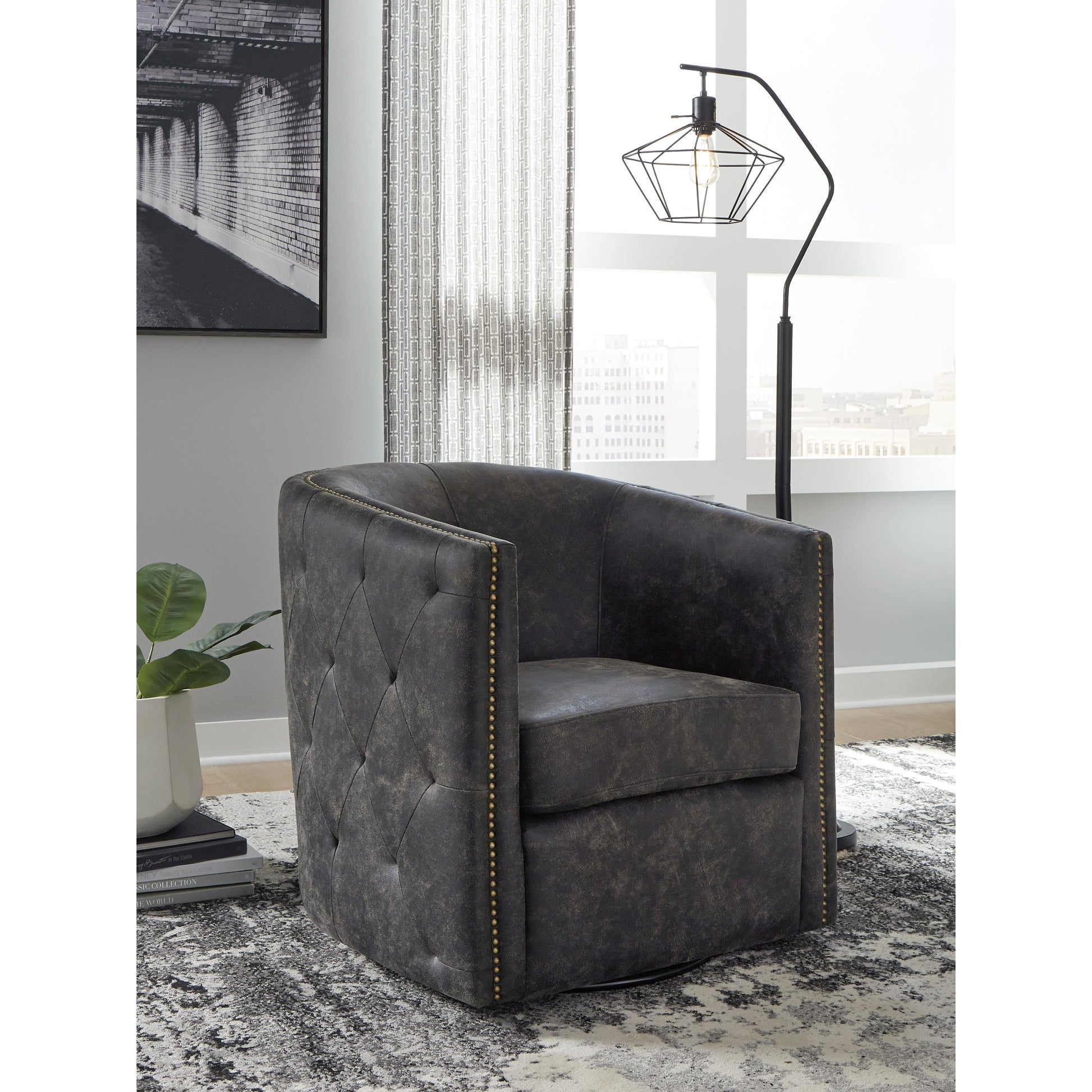 Signature Design by Ashley Brentlow A3000202 Swivel Chair IMAGE 5