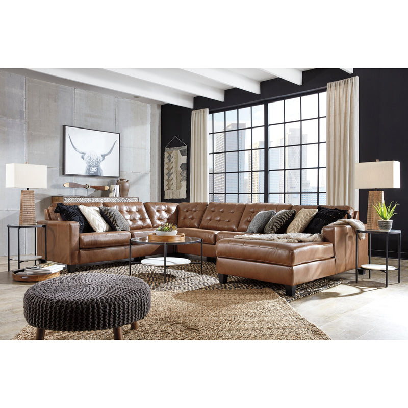 Signature Design by Ashley Baskove Leather Match 4 pc Sectional 1110255/1110234/1110277/1110217 IMAGE 11