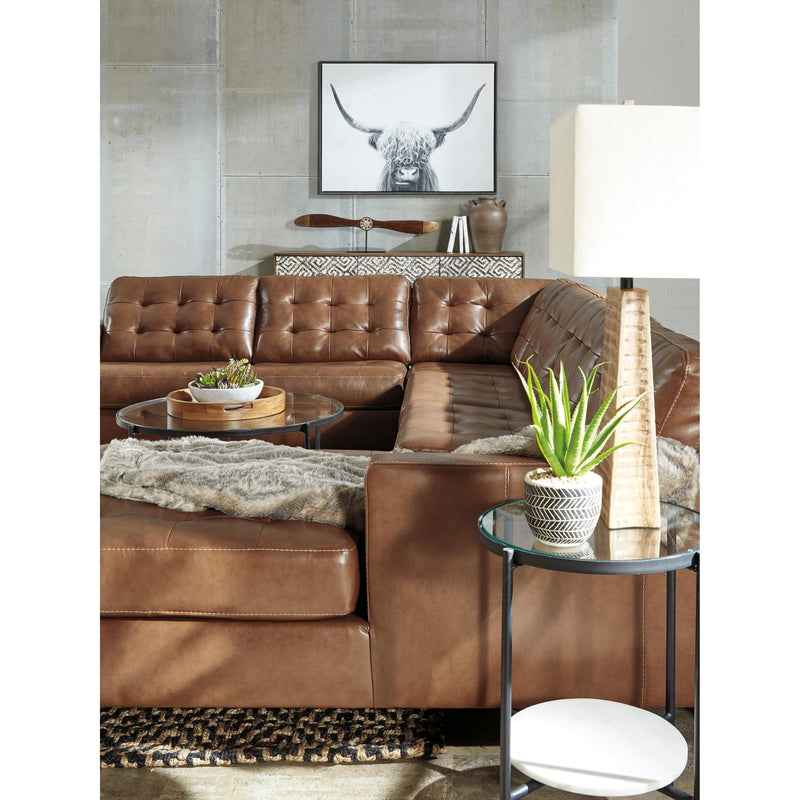 Signature Design by Ashley Baskove Leather Match 4 pc Sectional 1110255/1110234/1110277/1110217 IMAGE 7