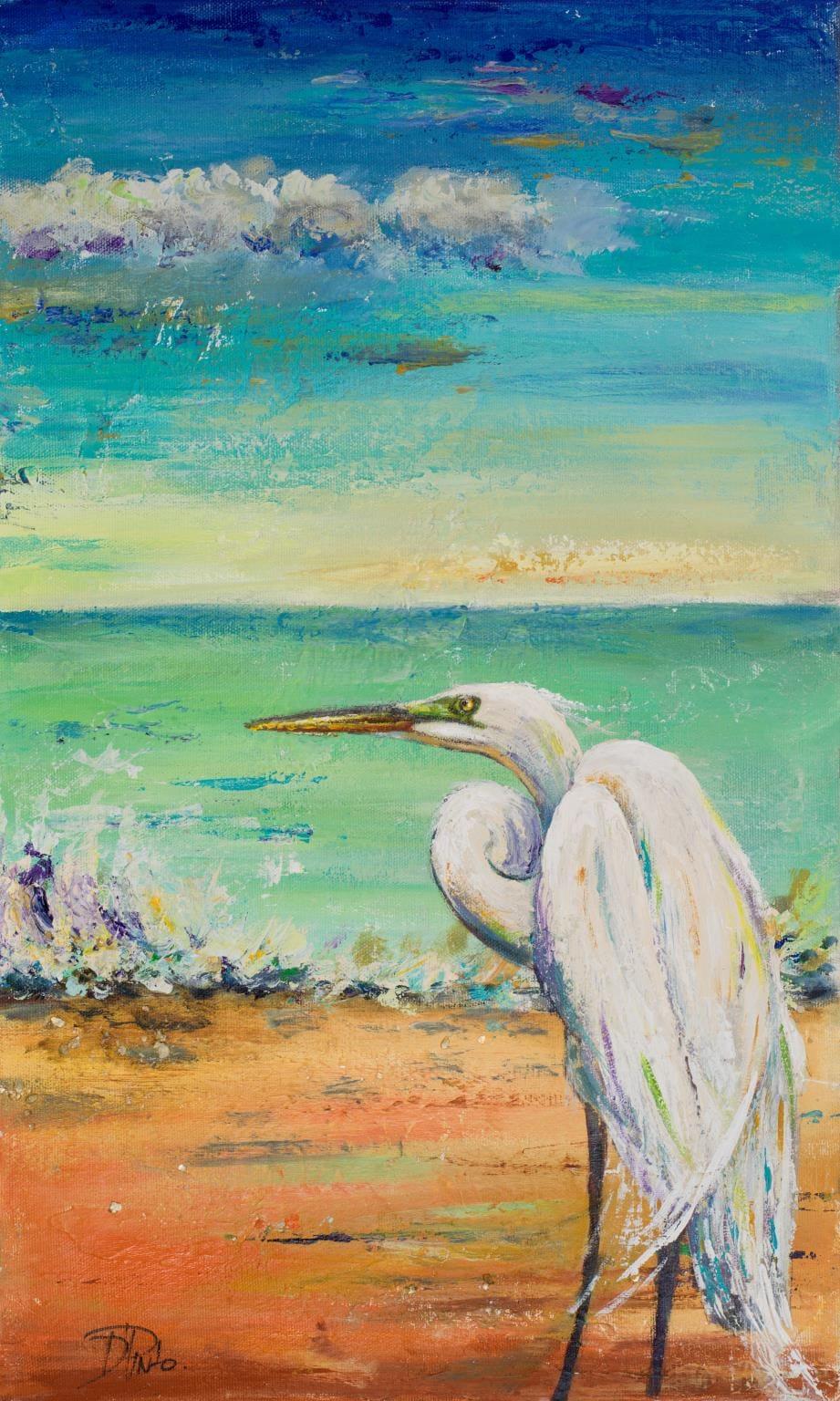 Great Egret II by Patricia Pinto Canvas Wall Art