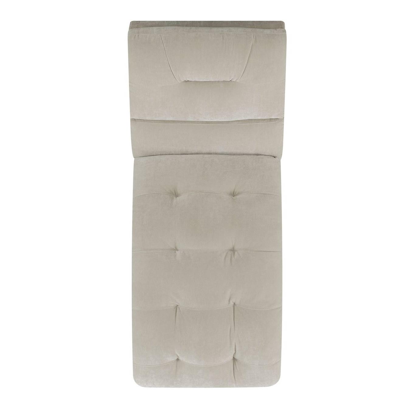  Elements International Dominick UDK1745110E Chaise - Amigo Linen IMAGE 4