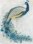 60566 Floral Peacock  45 x 60 Classy Art