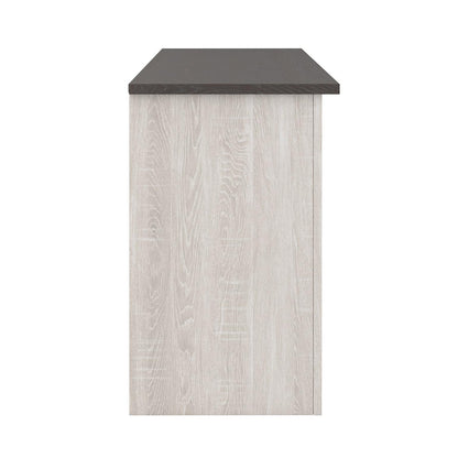 Signature Design by Ashley Dorrinson W287-68 Large TV Stand with Fireplace Option IMAGE 3