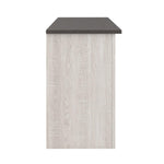 Signature Design by Ashley Dorrinson W287-68 Large TV Stand with Fireplace Option IMAGE 3