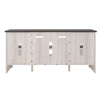 Signature Design by Ashley Dorrinson W287-68 Large TV Stand with Fireplace Option IMAGE 4