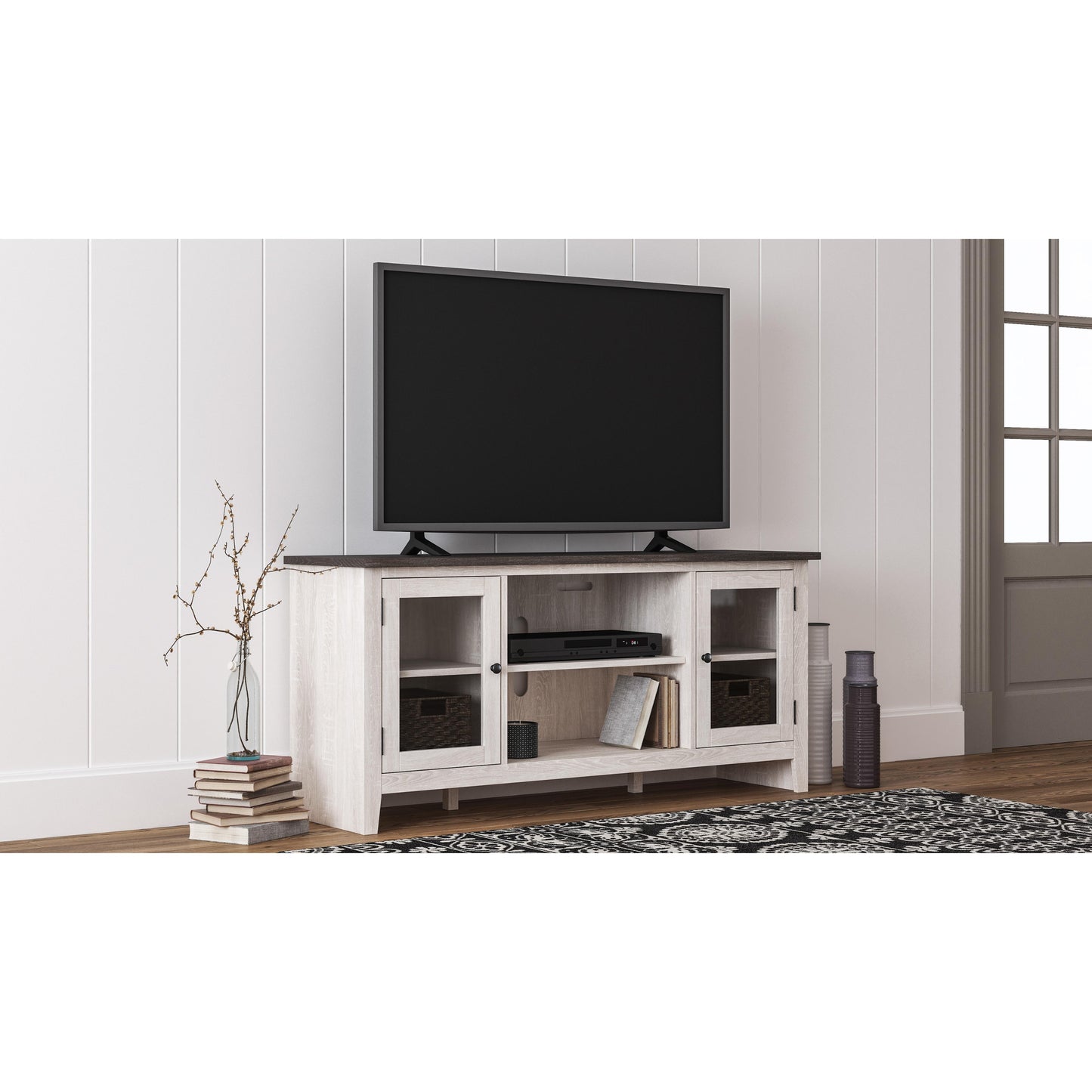 Signature Design by Ashley Dorrinson TV Stand with Cable Management W287-68 IMAGE 6