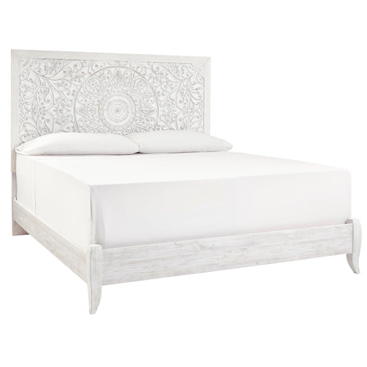 Signature Design by Ashley Paxberry B181B10 King Panel Bed IMAGE 1
